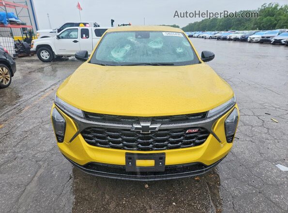 KL77LGEP3SC150221 2025 CHEVROLET TRAX Yellow Դիմացի տեսք