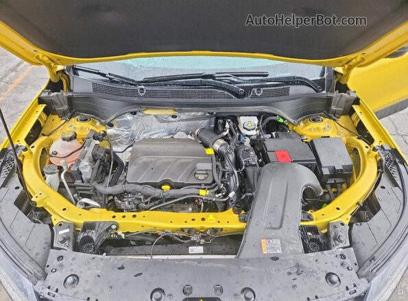 KL77LGEP3SC150221 2025 CHEVROLET TRAX Yellow Շարժիչի բաժամունքի տեսք
