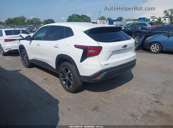 KL77LGEP3SC195109 2025 CHEVROLET TRAX White Tył lewy