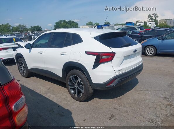 KL77LGEP3SC195109 2025 CHEVROLET TRAX White Widok wnętrza 360 stopni