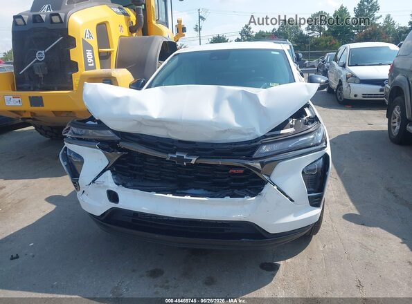 KL77LGEP3SC195109 2025 CHEVROLET TRAX White Widok zestawu wskaźników