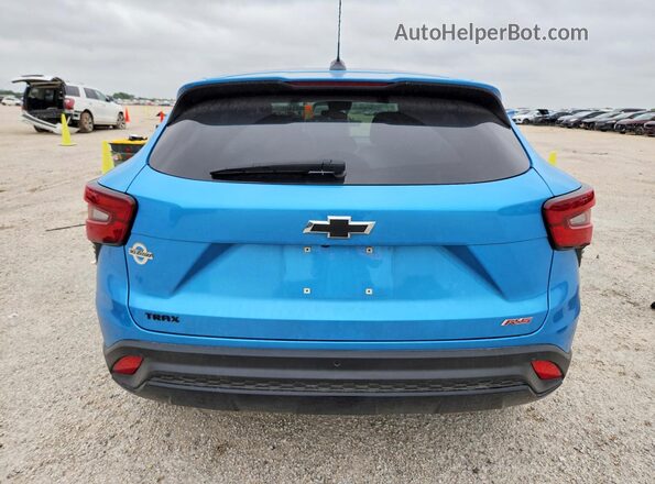 KL77LGEP3SC330329 2025 CHEVROLET TRAX Blue Rear view