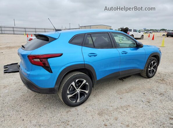 KL77LGEP3SC330329 2025 CHEVROLET TRAX Blue Rear right