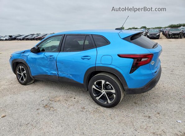 KL77LGEP3SC330329 2025 CHEVROLET TRAX Blue Rear left