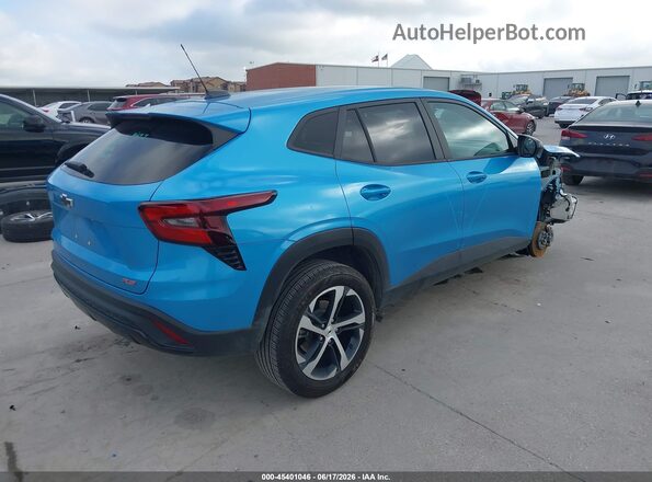 KL77LGEP6SC054230 2025 CHEVROLET TRAX Blue Trasero derecho