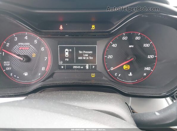 KL77LGEP6SC054230 2025 CHEVROLET TRAX Blue Vista de los asientos traseros