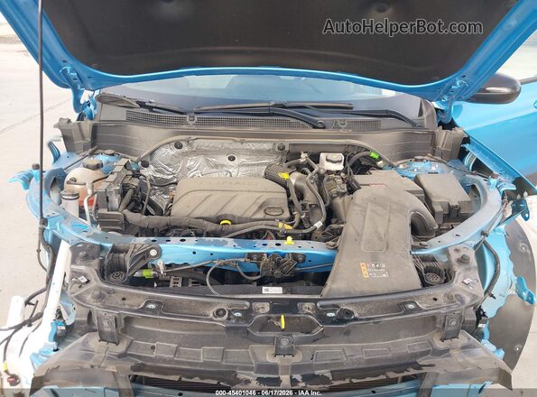 KL77LGEP6SC054230 2025 CHEVROLET TRAX Blue Vista trasera