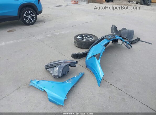 KL77LGEP6SC054230 2025 CHEVROLET TRAX Blue Vista del cuadro de instrumentos