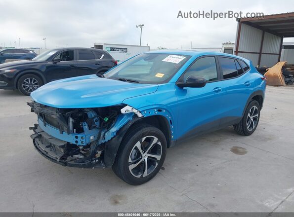 KL77LGEP6SC054230 2025 CHEVROLET TRAX Blue 