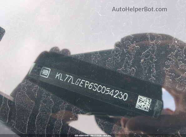 KL77LGEP6SC054230 2025 CHEVROLET TRAX Blue 