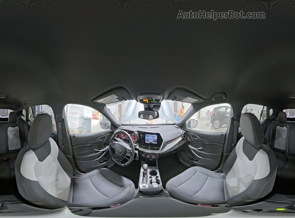 KL77LGEP6SC292885 2025 CHEVROLET TRAX Серый Панорамный вид салона 360°