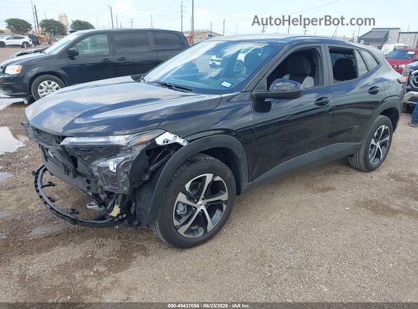 KL77LGEP6TC039034 2026 CHEVROLET TRAX Black Առջևի ձախ երեք քառորդ տեսարան
