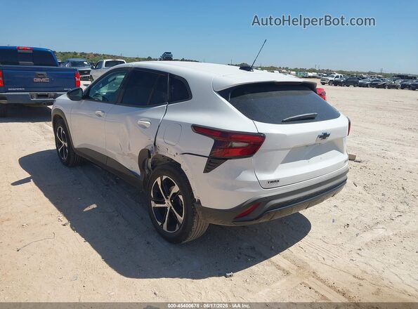 KL77LGEP6TC100916 2026 CHEVROLET TRAX White Задня ліва чверть