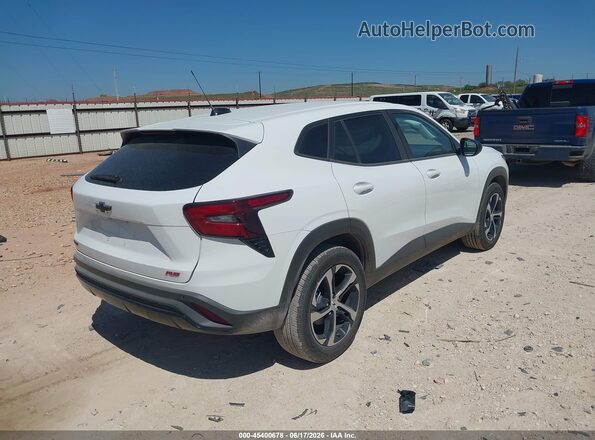 KL77LGEP6TC100916 2026 CHEVROLET TRAX White Задня права чверть