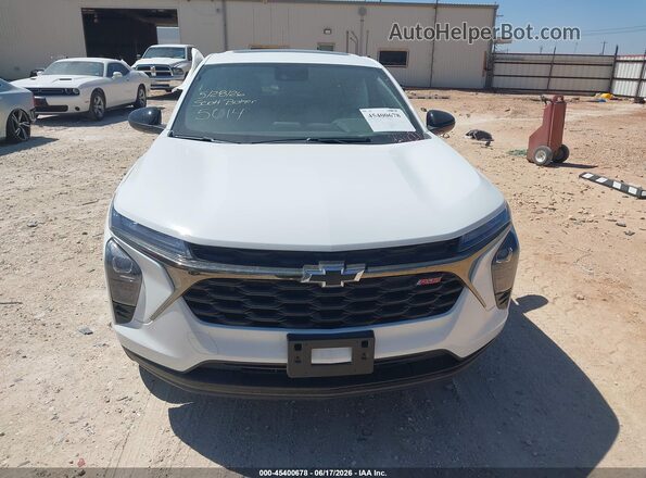 KL77LGEP6TC100916 2026 CHEVROLET TRAX White Вид щитка приладів