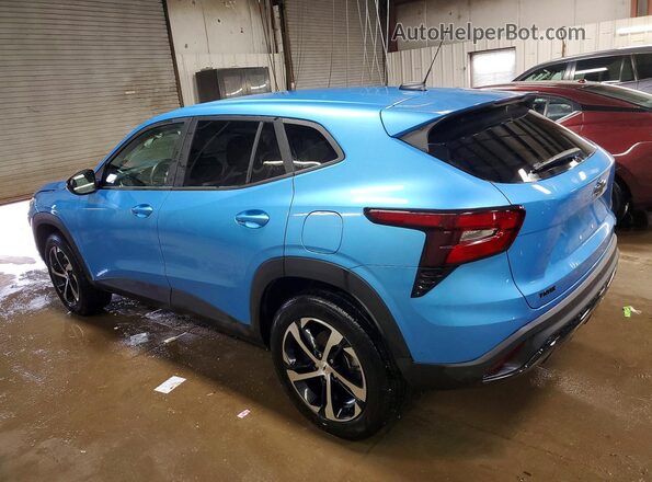 KL77LGEP7SC034942 2025 CHEVROLET TRAX Blue Rear left