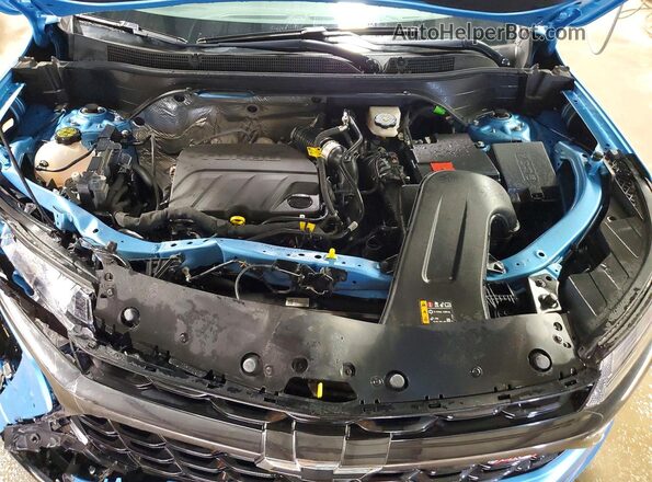 KL77LGEP7SC034942 2025 CHEVROLET TRAX Blue Rear interior view