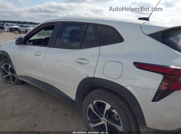 KL77LGEP7SC230427 2025 CHEVROLET TRAX White Սալոնի 360 աստիճան տեսք