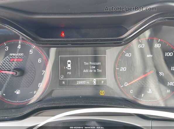 KL77LGEP7SC230427 2025 CHEVROLET TRAX White Հետևի նստատեղերի տեսք