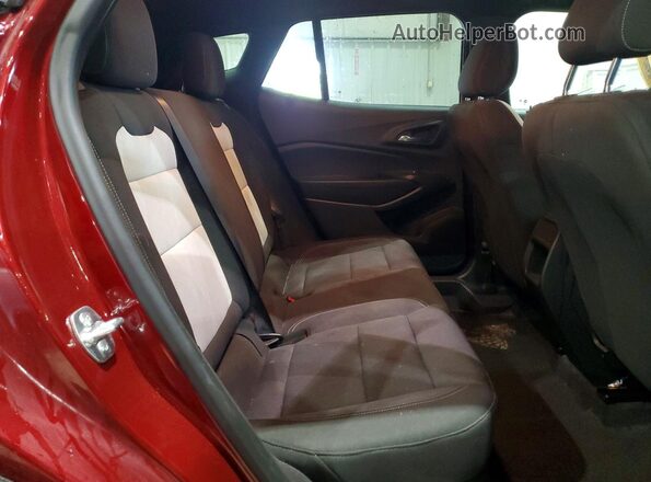 KL77LGEP8SC135956 2025 CHEVROLET TRAX Burgundy Rear interior view