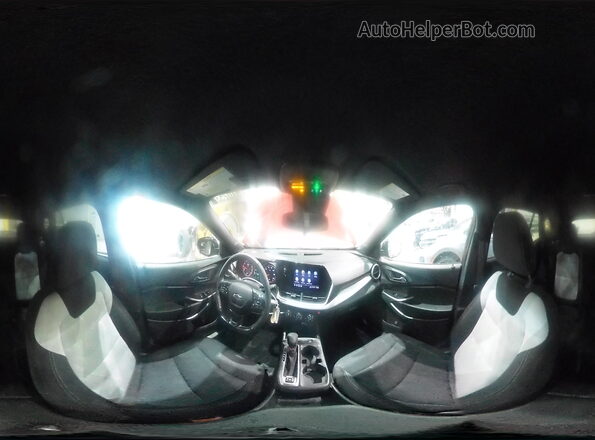 KL77LGEP8SC135956 2025 CHEVROLET TRAX Burgundy 360 interior view