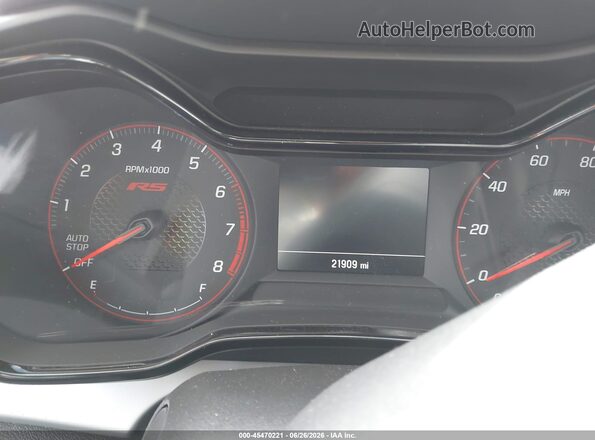 KL77LGEP8SC191962 2025 CHEVROLET TRAX Gray უკანა სავარძლების ხედი