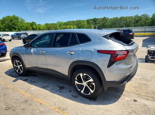 KL77LGEP9SC007385 2025 CHEVROLET TRAX Silver Rear left