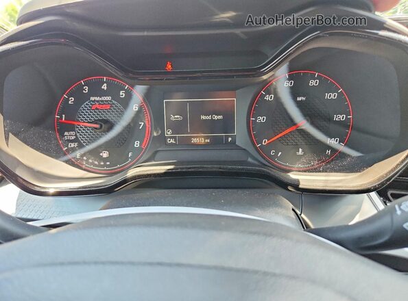 KL77LGEP9SC007385 2025 CHEVROLET TRAX Silver Instrument cluster view