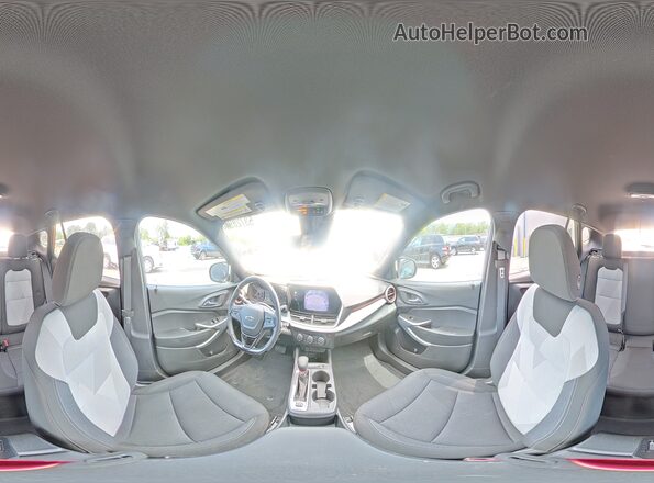 KL77LGEP9SC007385 2025 CHEVROLET TRAX Silver 360 interior view