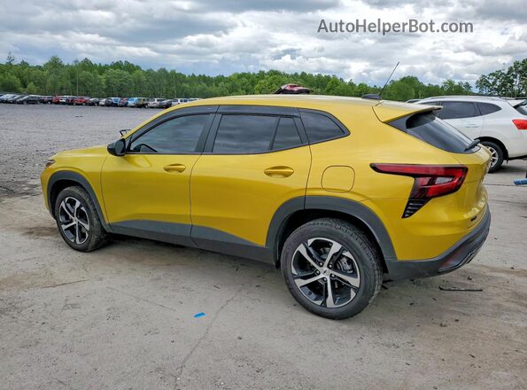 KL77LGEP9SC076402 2025 CHEVROLET TRAX Yellow Հետևի ձախ