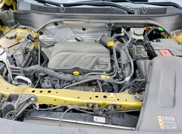 KL77LGEP9SC076402 2025 CHEVROLET TRAX Yellow Շարժիչի բաժամունքի տեսք