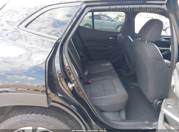 KL77LGEP9TC078894 2026 CHEVROLET TRAX Black VIN կոդի պիտակի տեսք