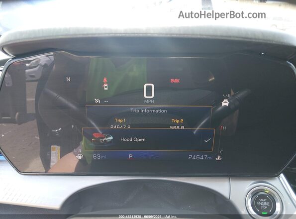 KL77LHE20RC217099 2024 CHEVROLET TRAX Blue Հետևի նստատեղերի տեսք