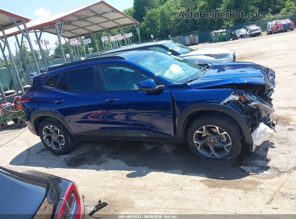 KL77LHE22RC218173 2024 CHEVROLET TRAX Blue 360 interior view