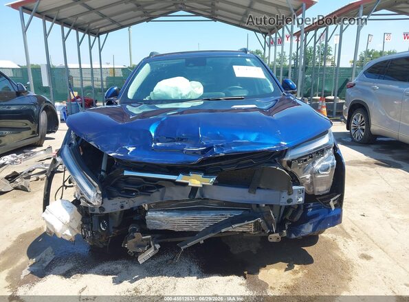 KL77LHE22RC218173 2024 CHEVROLET TRAX Blue Front view