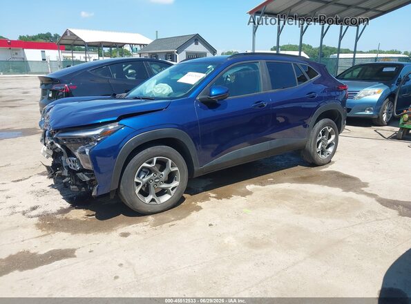 KL77LHE22RC218173 2024 CHEVROLET TRAX Blue Front left