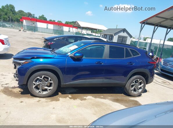 KL77LHE22RC218173 2024 CHEVROLET TRAX Blue 