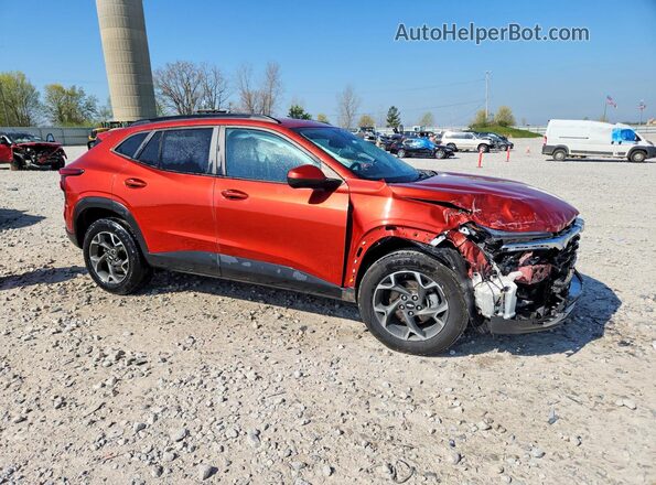 KL77LHE23RC024705 2024 CHEVROLET TRAX Red Przód prawy