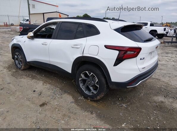 KL77LHE23RC030648 2024 CHEVROLET TRAX White Հետևի ձախ