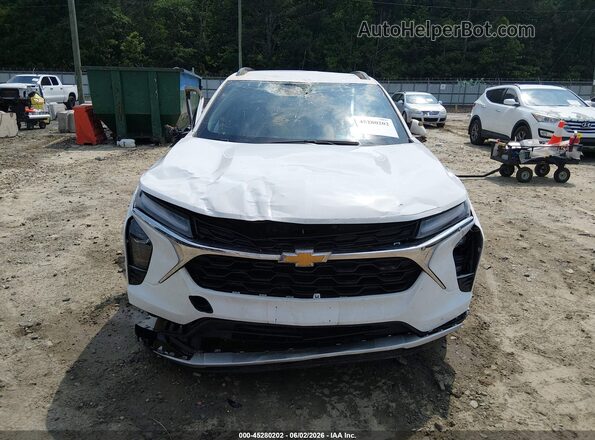 KL77LHE23RC030648 2024 CHEVROLET TRAX White Սարքավորումների վահանակի տեսք