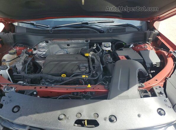 KL77LHE24RC083472 2024 CHEVROLET TRAX Red Widok komory silnika