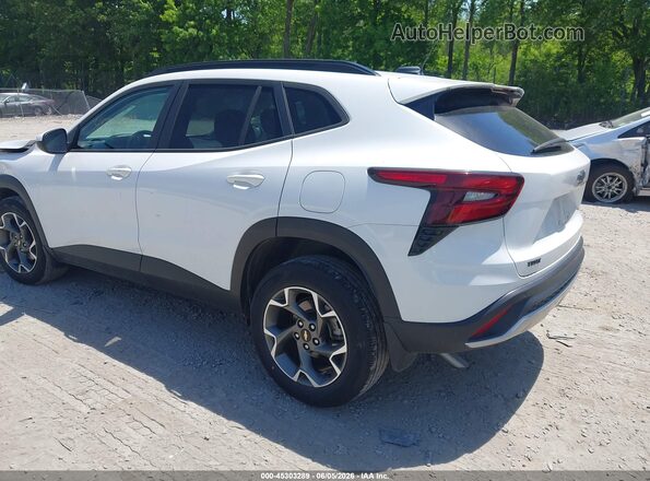KL77LHE24RC160549 2024 CHEVROLET TRAX White Հետևի ձախ