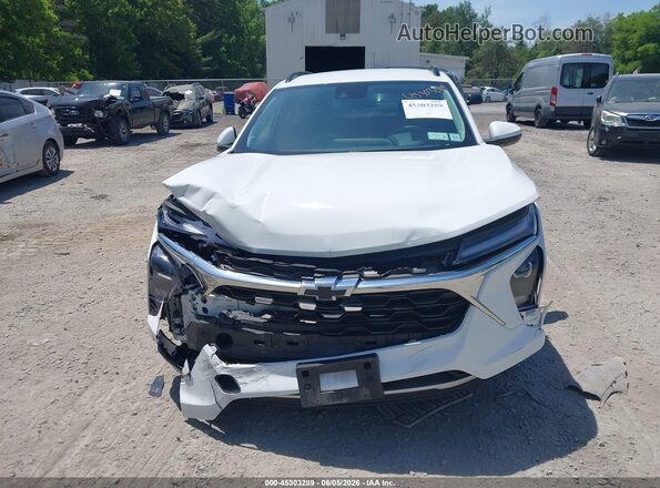 KL77LHE24RC160549 2024 CHEVROLET TRAX White Սարքավորումների վահանակի տեսք