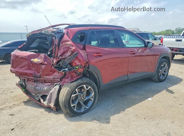 KL77LHE25RC190577 2024 CHEVROLET TRAX Red Задня права чверть