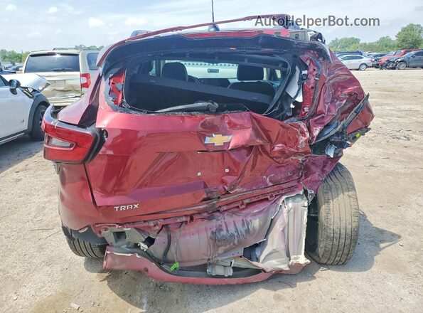 KL77LHE25RC190577 2024 CHEVROLET TRAX Red Вид ззаду