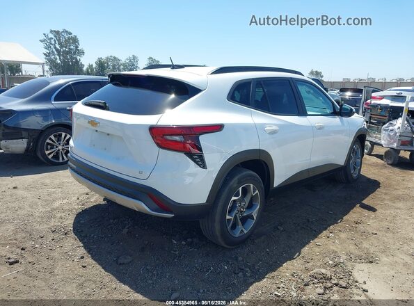 KL77LHE26RC096207 2024 CHEVROLET TRAX White Задня права чверть