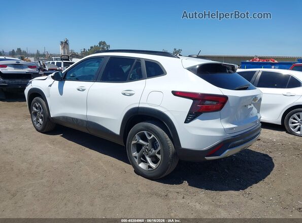 KL77LHE26RC096207 2024 CHEVROLET TRAX White Задня ліва чверть
