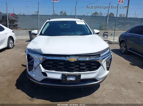 KL77LHE26RC096207 2024 CHEVROLET TRAX White Вид щитка приладів