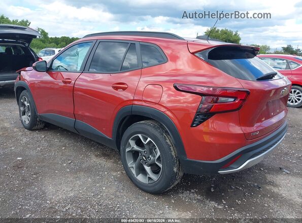 KL77LHE27RC011617 2024 CHEVROLET TRAX Оранжевый Задняя левая четверть
