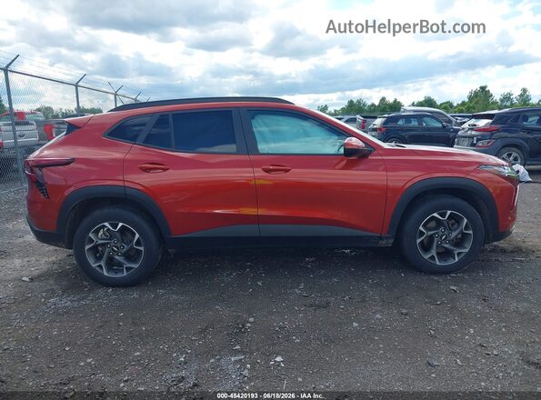 KL77LHE27RC011617 2024 CHEVROLET TRAX Оранжевый Панорамный вид салона 360°